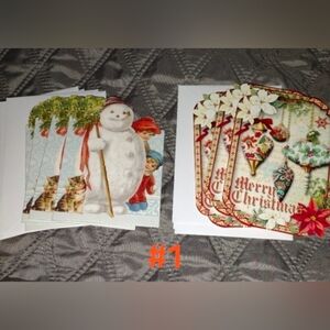 🎁Christmas Santa Claus Snowman Punch Studio